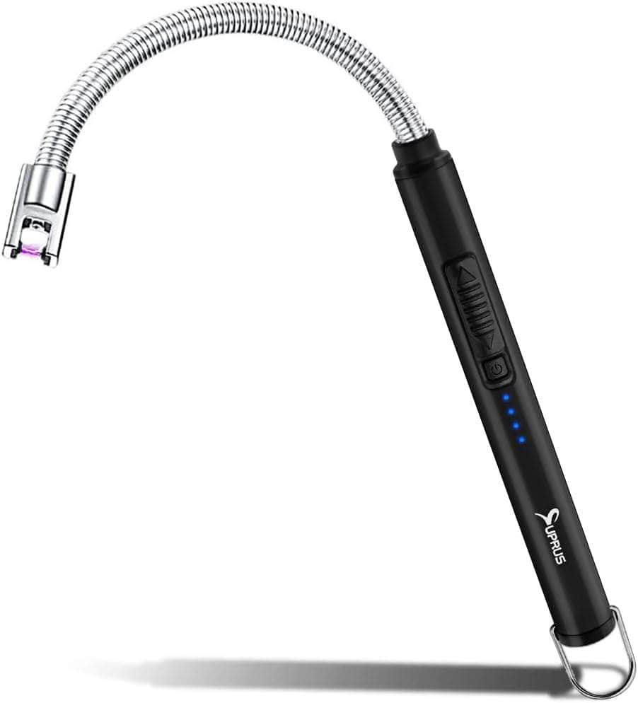 Rechargeable Arc Lighter with LED Battery Display *(Random Color)