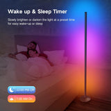 Smart RGB LED Corner Lamp with App and Remote Control 1m60