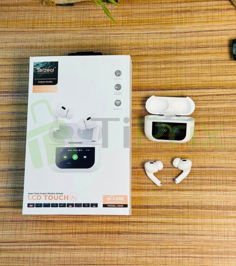 Telzeal DS86 active noise cancellation wireless Earbuds