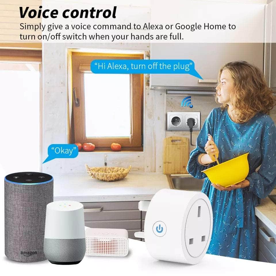 Smart Plug WiFi Socket UK 20A 240V