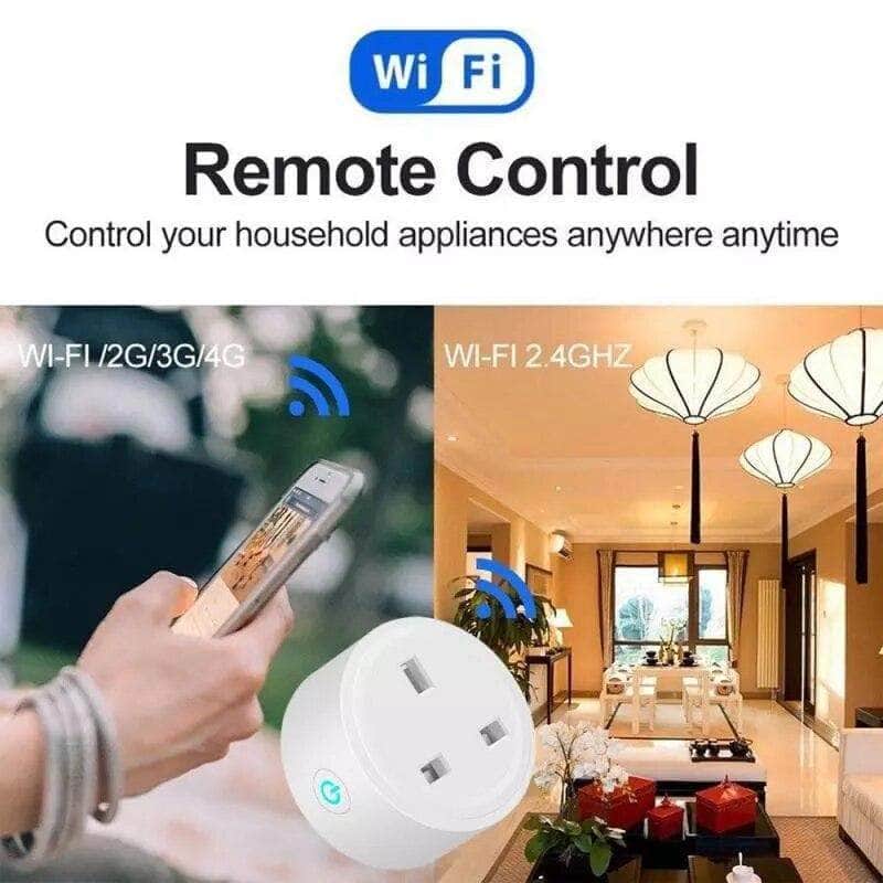 Smart Plug WiFi Socket UK 20A 240V