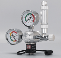 CO2 Regulator Solenoid Valve Bubble Counter W21.8