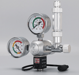 CO2 Regulator Solenoid Valve Bubble Counter W21.8