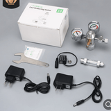 CO2 Regulator Solenoid Valve Bubble Counter W21.8