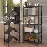 5 Tier Folding Rack Metal