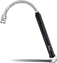 Rechargeable Arc Lighter with LED Battery Display *(Random Color)