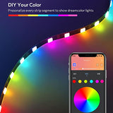 Bluetooth TV LED Backlights Strip Lights RGBIC - 5 M