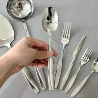 Bonito 33-Piece Stainless Steel Tableware Set