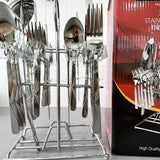 Bonito 33-Piece Stainless Steel Tableware Set