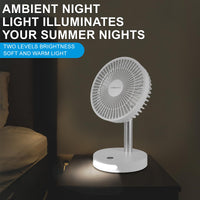 Rechargeable 3600mAh Desktop Fan