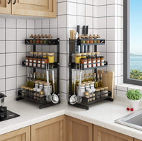 3 Tier Kitchen Storage Rack - Stainless Steel 304