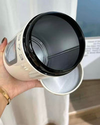 Set of 2 Retro Food Storage Canister/Containers With Window