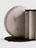 Folding Round Ottoman