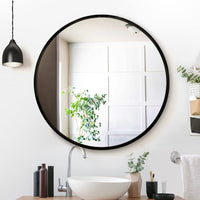 80 cm heavy metal frame mirror