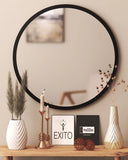 80 cm heavy metal frame mirror
