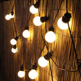10m 20 G50 Bulbs LED String Light Electric Warm White