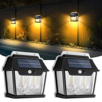 Solar Wall Lights 2 bulbs