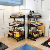 3 Tier Kitchen Storage Rack - Stainless Steel 304