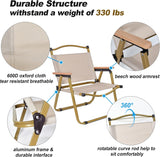 Camping Folding Chair Heavy Duty Aluminum