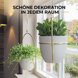 Hanging Plant Pots Indoor | Set of 2 Plant Hangers