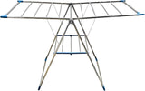 Clothes Drying Stand, Strong and Durable Metal Clothes Dryer Rack, Adjustable Folding Clothes Hanger Stand, Perfect For Indoor and Outdoor Laundry