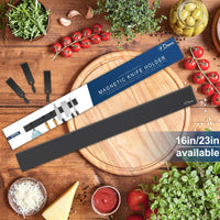 16 Inch Black Wood Knife Magnetic Strip Use as Magnetic Knife Holder