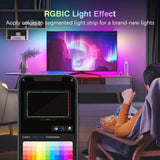 LED Backlight For TV/PC Immersion 55-65 Inch 2.4Ghz Wi-Fi Strip Light With 1080P Camera Sync to Screen