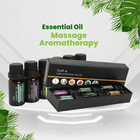 100% Pure Natural Aromatherapy Essential Oil (6 x 10ml)