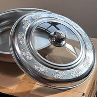 Stainless Steel Round Dish Tray