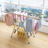 Foldable Stainless Steel Clothes Drying Rack
