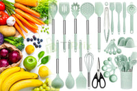 28 Pcs Non-Stick  Silicone Cooking Utensils Set