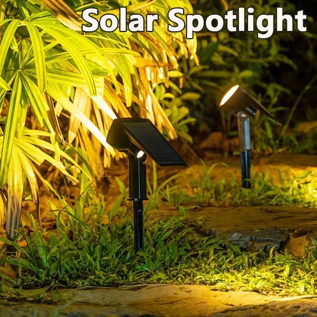 Solar32  LED Outdoor Waterproof Garden Tree Projector Spotlight – Warm White