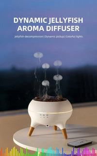 Jellyfish Air Humidifier 250ml Essential Oil Diffuser