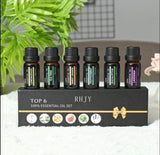 100% Pure Natural Aromatherapy Essential Oil (6 x 10ml)