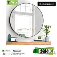 80 cm Round Mirror