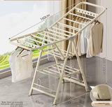 Foldable Stainless Steel Clothes Drying Rack