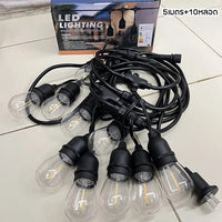 5M Outdoor S14 Bulbs String Lights