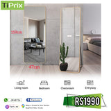 Full Length Mirror 159cm-47cm, Full Body Mirror Gold