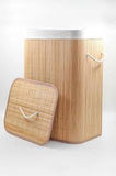 Bamboo Laundry Hamper with Lid