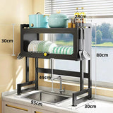 Dish Drainer Over The Sink, Stainless Steel (95 Cm) Dish Rack