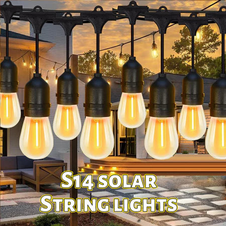 5 M 10 Bulb Solar String Light S14