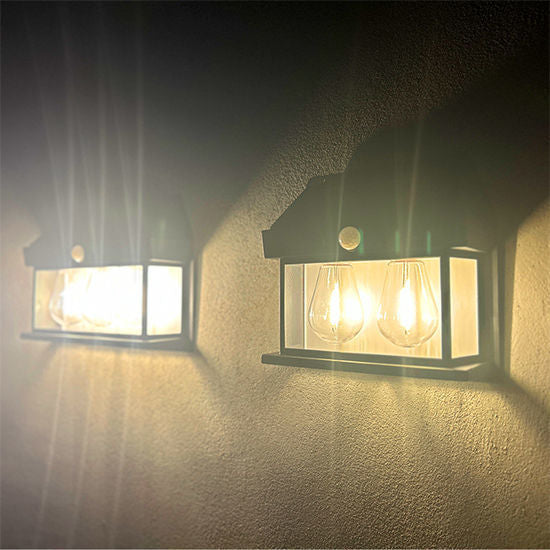 Solar Wall Lights 2 bulbs