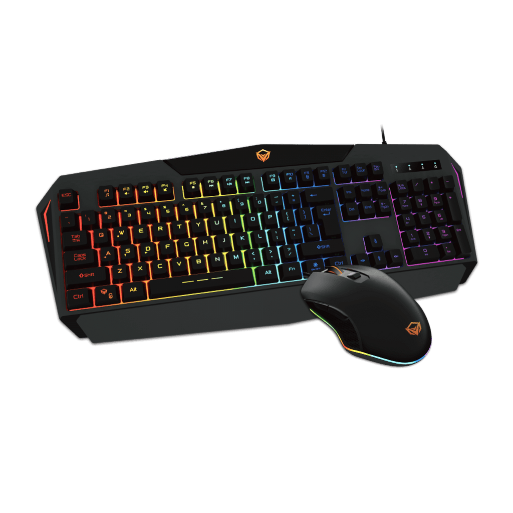MEETION C510 Rainbow Backlit Gaming Keyboard and Mouse Set