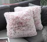 Faux Fur Throw Pillow 40 cm x 40 cm (Cushion included)