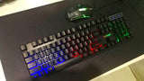 Gaming Backlit Keyboard USB Wired Keyboard Mouse Set FV-Q3055