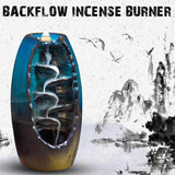 Waterfall Back Flow Incense burner