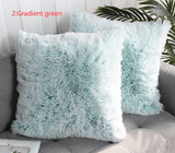 Faux Fur Throw Pillow 40 cm x 40 cm (Cushion included)