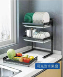 3 Tier Set Dish Drainer Rack