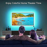 Bluetooth TV LED Backlights Strip Lights 5050 RGB Light Strip Music Sync USB