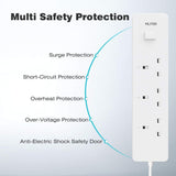 WiFi Smart Power Strip with 3 AC Individual Outlets & 2 USB Ports